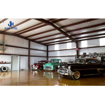 โครงสร้างสแตนเลสเบา Prefab การจอดรถ / ผ่อนความอดทน ± 1% สําหรับการแก้ไขที่พักที่สมบูรณ์แบบ