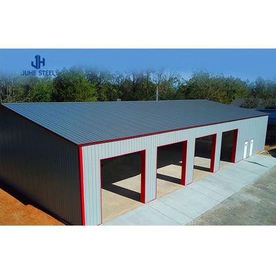 โครงสร้างสแตนเลสเบา Prefab การจอดรถ / ผ่อนความอดทน ± 1% สําหรับการแก้ไขที่พักที่สมบูรณ์แบบ