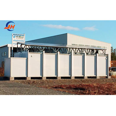 Q235 Q355B เกรดสแตนเลส โครงสร้างสแตนเลสโครงการโรงงานสําหรับการก่อสร้าง Prefab ใหม่