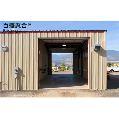 การออกแบบโลหะขนาดใหญ่ อุตสาหกรรม Prefab โกดังอาคาร วัสดุก่อสร้างสําหรับการเก็บ