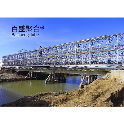 สะพานคนเดินเหล็ก HD200 Bridge For Double Lane ความกว้าง 7.35 เมตร