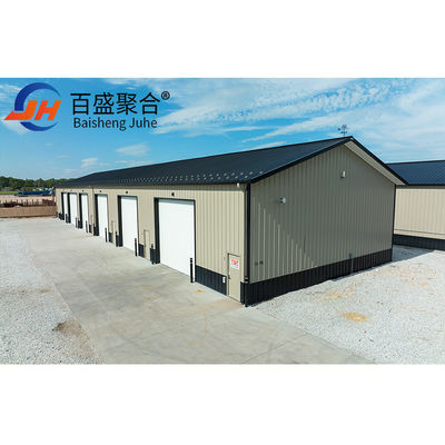 Q235 Q235B Q345 เกรดสแตนเลสโครงสร้าง Carport สําหรับที่พักรถยนต์พกพา Prefabricated