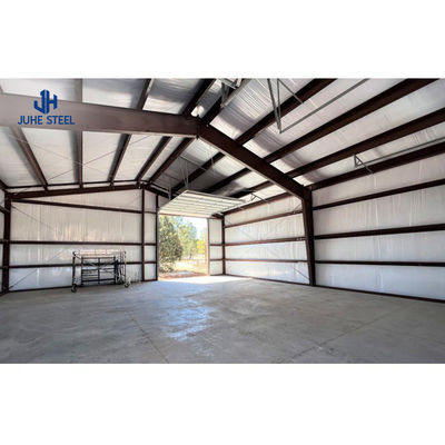 Q235 Q235B Q345 เกรดสแตนเลสโครงสร้าง Carport สําหรับที่พักรถยนต์พกพา Prefabricated