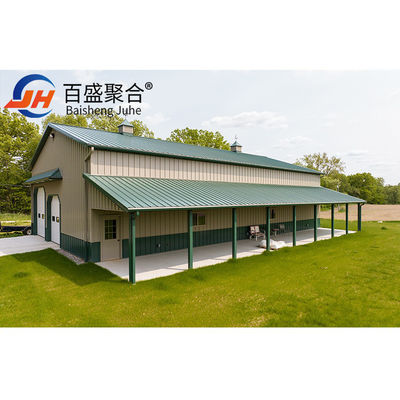 Q235 Q235B Q345 เกรดสแตนเลสโครงสร้าง Carport สําหรับที่พักรถยนต์พกพา Prefabricated