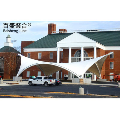 PTFE สนามกีฬา โครงสร้างเหล็ก การก่อสร้างโครงสร้างไฟ โครงสร้างโลหะ Prefabricated สําหรับการจัดเก็บ