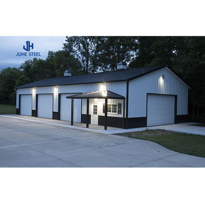 Q235 Q355B เกรดโครงสร้างเหล็ก รถจอดรถ รถจอดรถ Prefabricated
