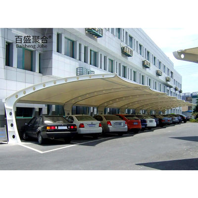 เฟรมโลหะ อัลลูมิเนียม Pergola custom สําหรับโรงรถ จอดรถ ระบบ Racking Carports งานแต่ง