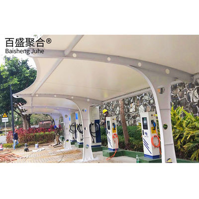 กันน้ําและกันไฟ อลูมิเนียม Pergola Carports สําหรับการแก้ไขที่จอดรถโรงรถ