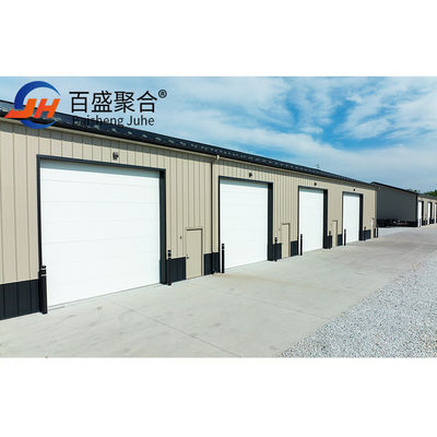 ASTM Standard Customized Small Space Frame Prefab Light Weight Steel Structure Garage สถานที่รถรับจ้าง