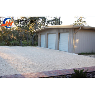 โลหะ Prefabricated Steel Structural Warehouse Building Design With Sliding Door ราคาของประตูเลื่อน