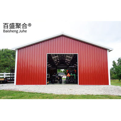 โครงสร้างเหล็ก โรงจอดรถ โรงเก็บของสําหรับ C.Z Shape Steel Channel Purlin และการก่อสร้าง