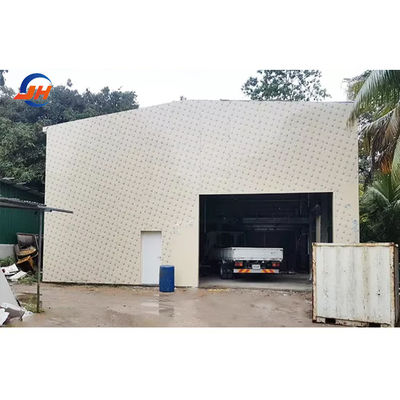 โครงสร้างสแตนเลสขนาดเล็กที่กําหนดเอง โครงสร้างกรอบโรงเก็บรถสําหรับ Q235 Q235B Q345 Grade