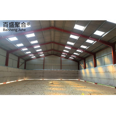 โครงสร้างโลหะ Prefab ปรับแต่งได้ โครงสร้างสแตนเลสการเกษตร พร้อมบริการบิด