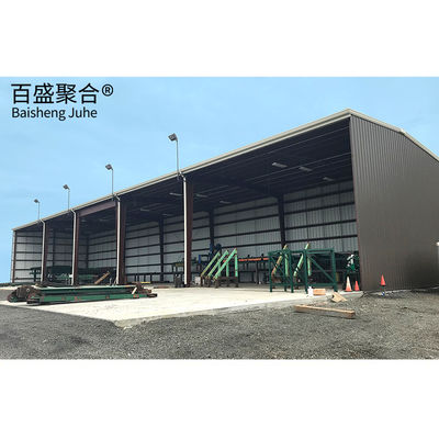 โครงสร้างโลหะ Prefab ปรับแต่งได้ โครงสร้างสแตนเลสการเกษตร พร้อมบริการบิด