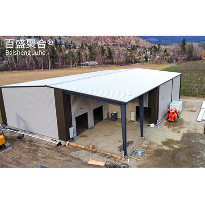 โครงสร้างโลหะ Prefab ปรับแต่งได้ โครงสร้างสแตนเลสการเกษตร พร้อมบริการบิด