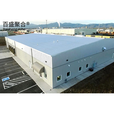 Q235B Q345B เหล็กคาร์บอนต่ํา กรอบเหล็กหลายชั้น โครงสร้าง โกดังเหล็ก Prefab