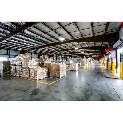 อายุความเหนื่อยนาน โครงสร้างเหล็ก Prefab Farm Storage โลหะ คลังสินค้า อาคารชุด Canopy Frame Space