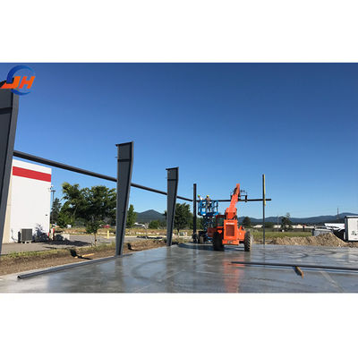 C.Z Shape Steel 40x50 โครงสร้างอาคารโลหะสําหรับโรงงานสินค้า
